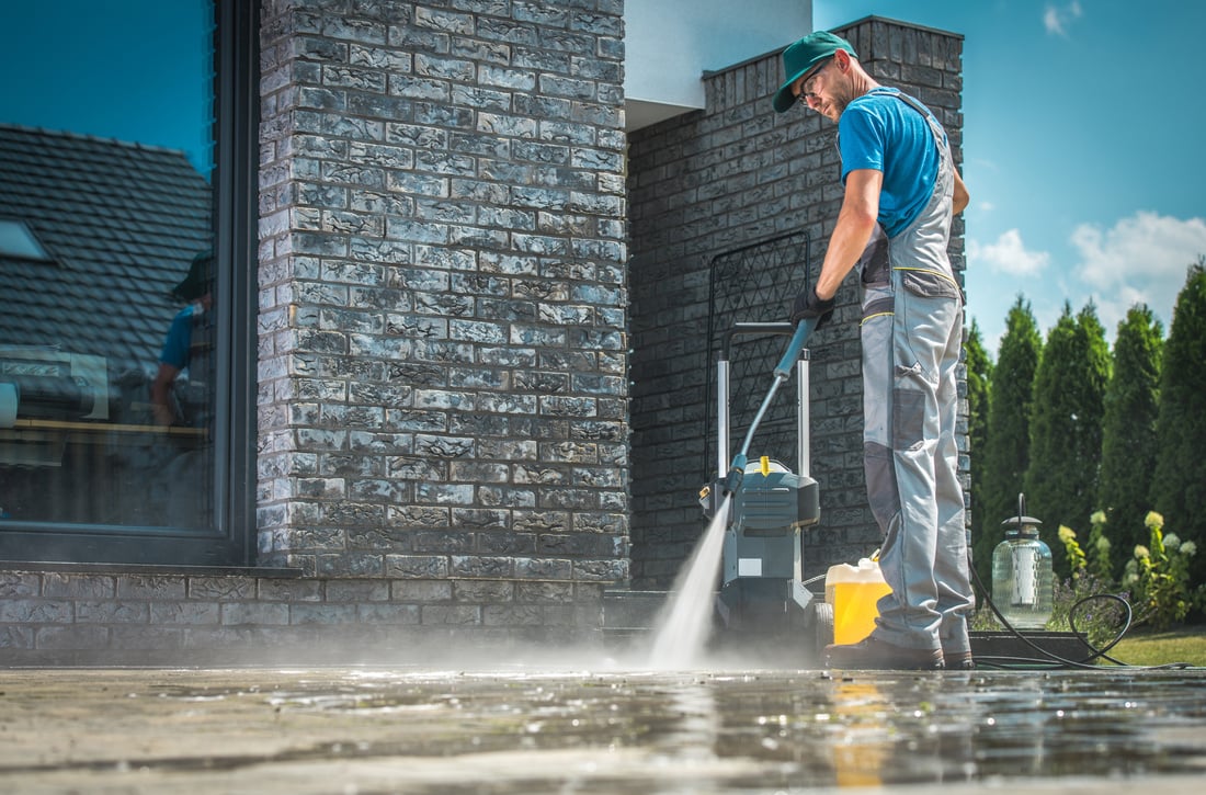 Pressure Washer Cleaning